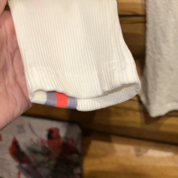 Free People NWT Recovery Layer Size M & L in White Combo - Picture 7 of 11